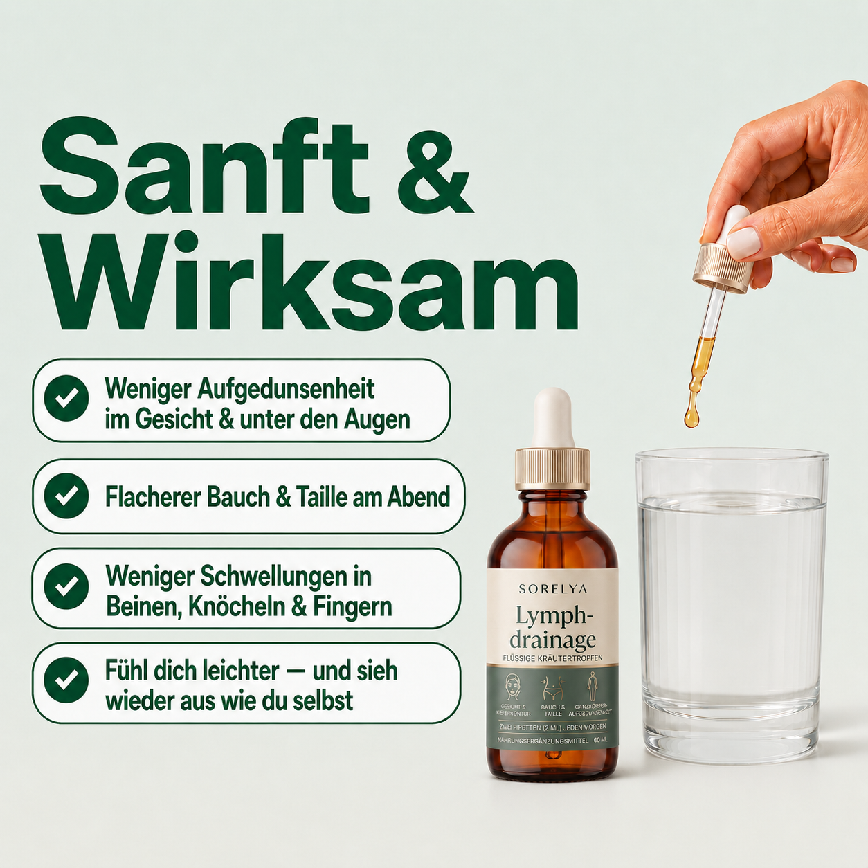 Lymphdrainage-Tropfen