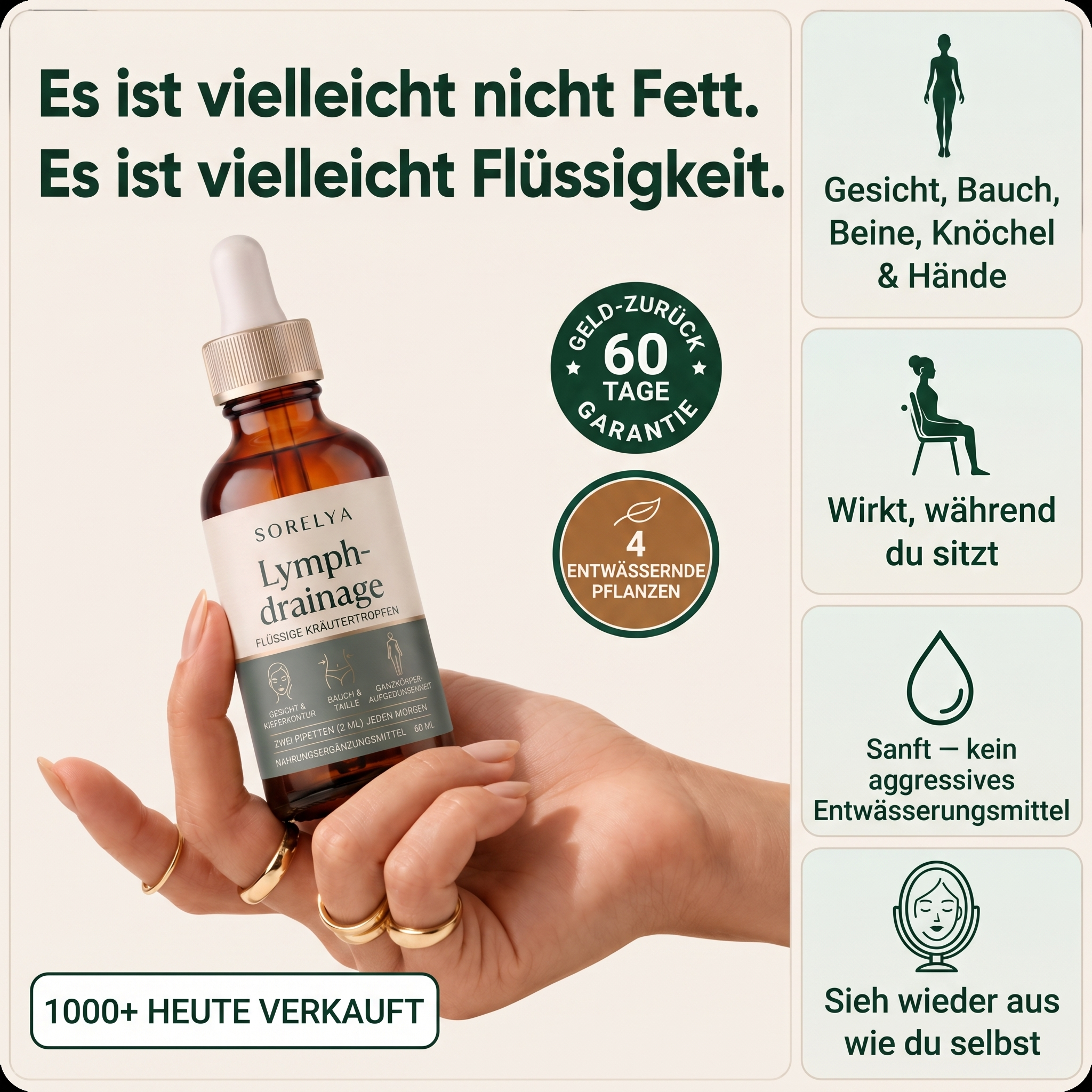 Lymphdrainage-Tropfen