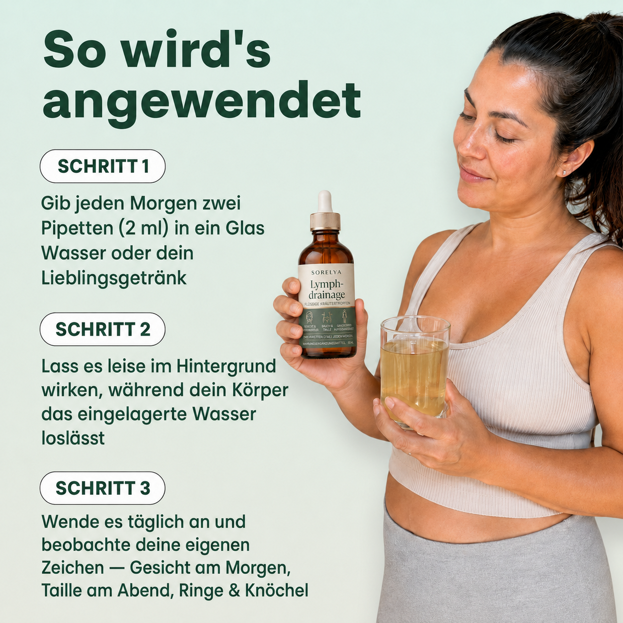 Lymphdrainage-Tropfen